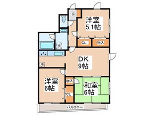 フォルテ仲町台の物件間取画像